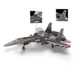 A gray toy jet with red accents and the number 551 is displayed on a white background.